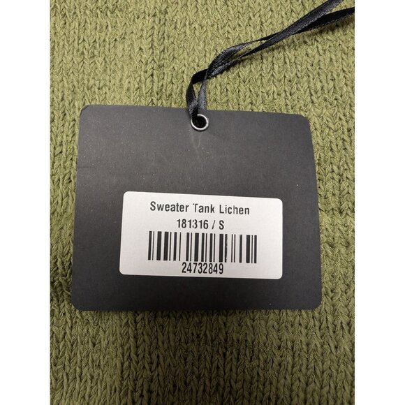 DYI Women's Sweater Tank Top Lichen Green Size Small - Picture 5 of 6